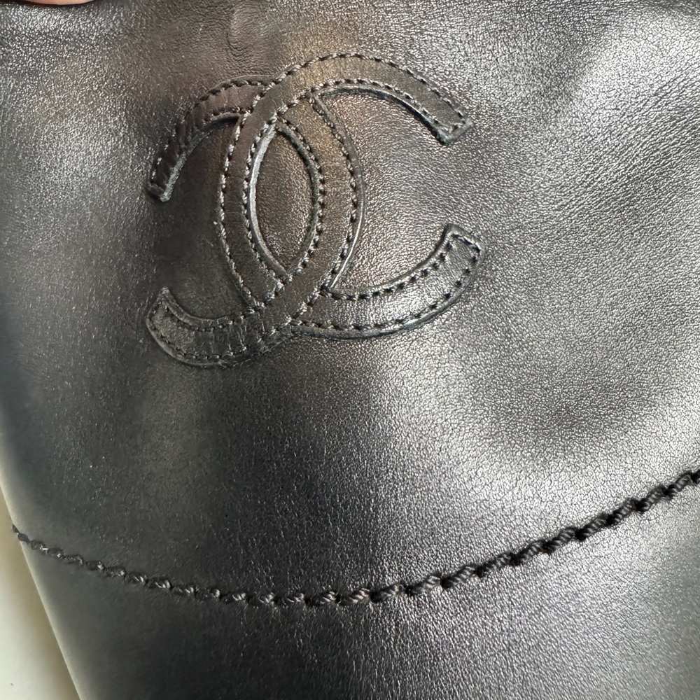CHANEL Knee High Leather Equestrian Riding Boots - Picture 2 of 14